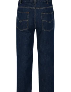 Bigdude Elasticated Waist Jeans Dark Wash