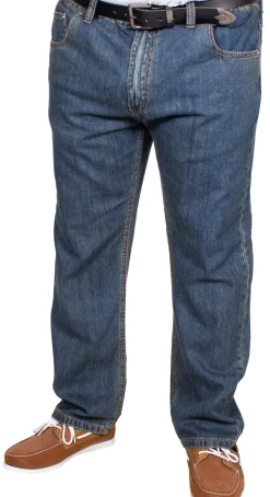 Bigdude Elasticated Waist Jeans Tint Wash