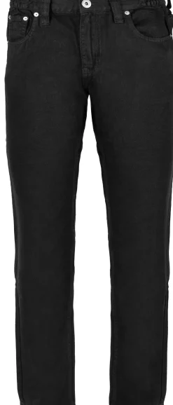 Bigdude Elasticated Waist Jeans Black