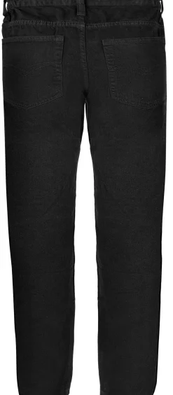 Bigdude Elasticated Waist Jeans Black