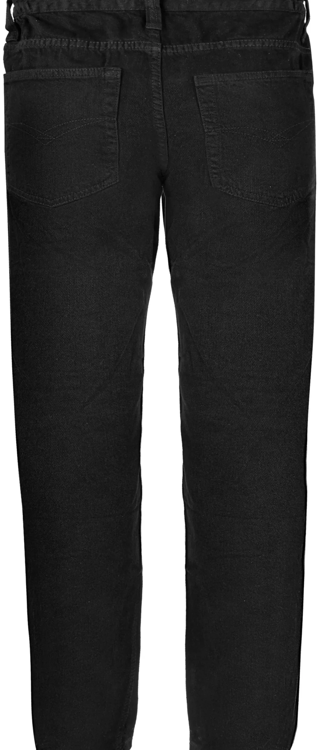 Bigdude Elasticated Waist Jeans Black