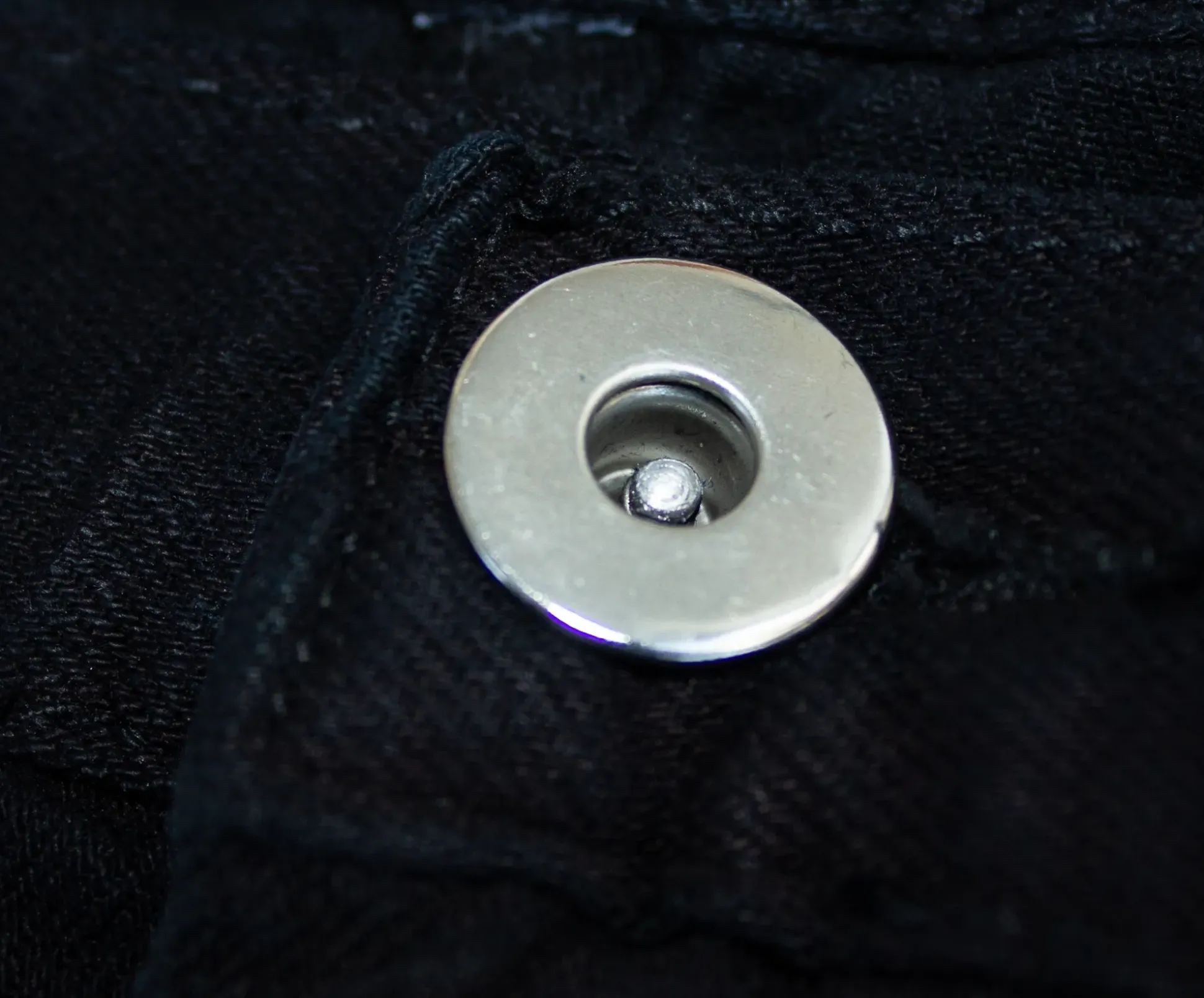 Bigdude Elasticated Waist Jeans Black
