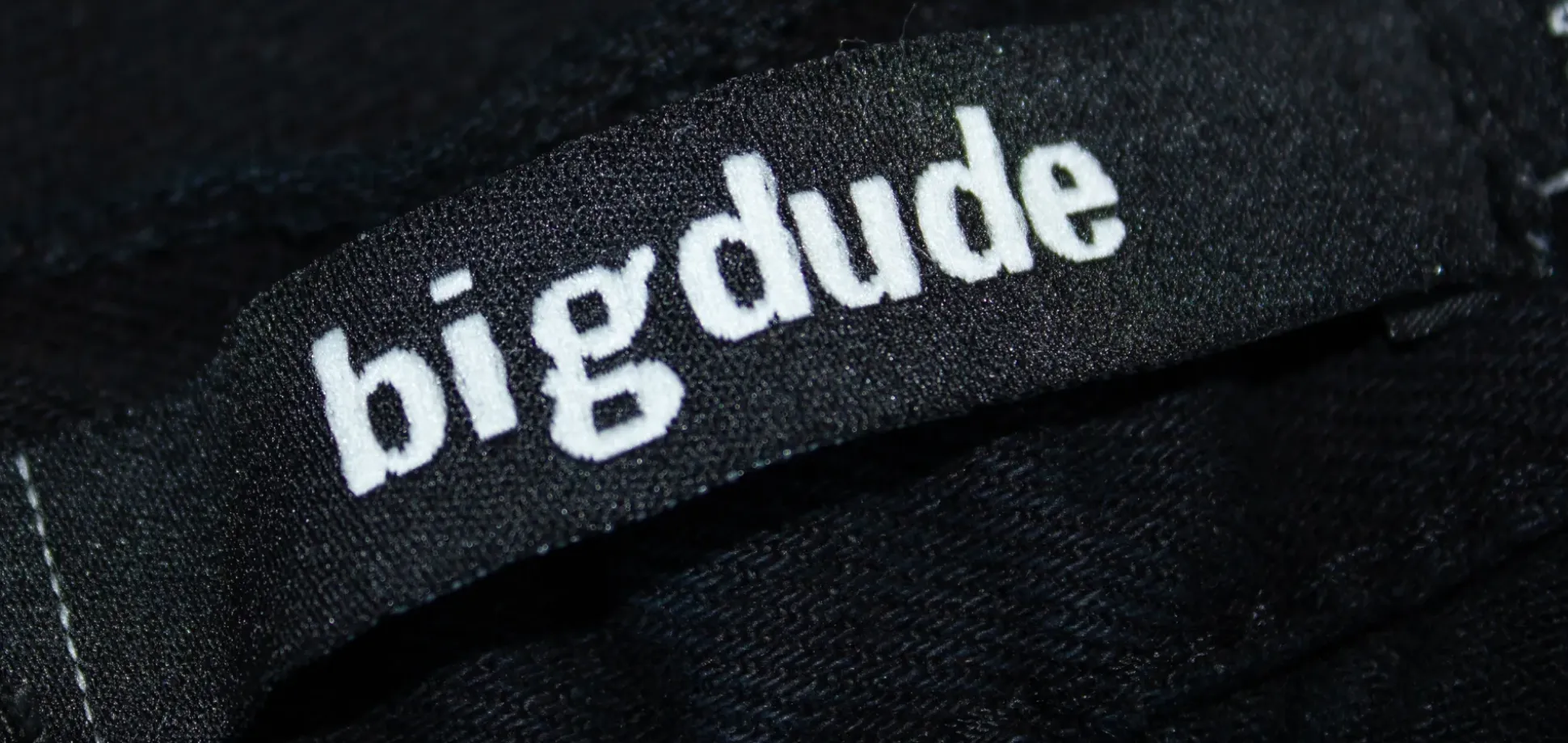 Bigdude Elasticated Waist Jeans Black