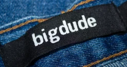 Bigdude Elasticated Waist Jeans Mid Wash