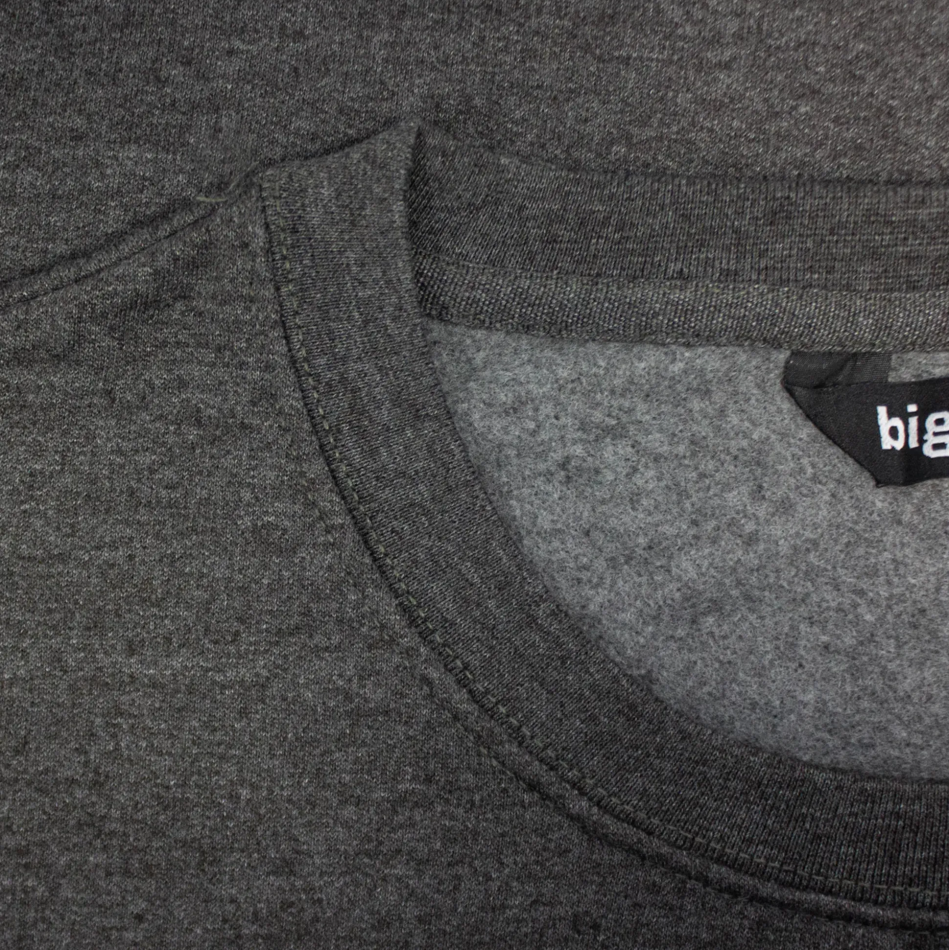 Bigdude Essentials Jumper Charcoal