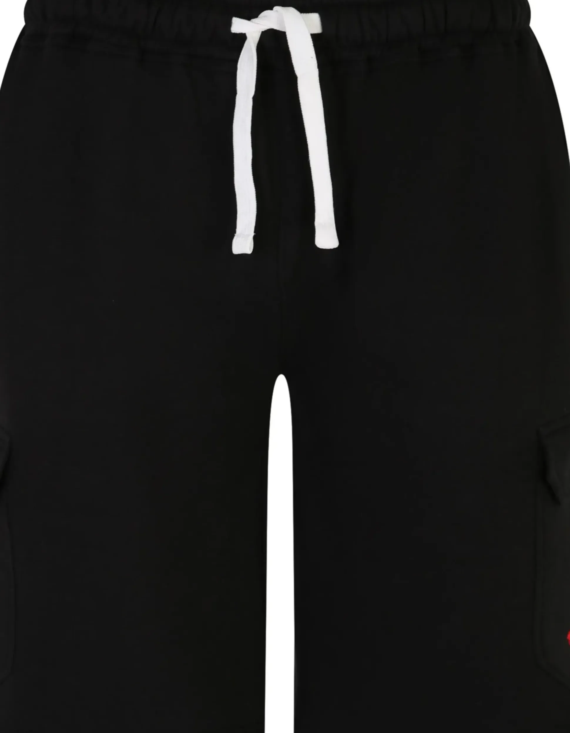 Bigdude Fleece Cargo Shorts Black