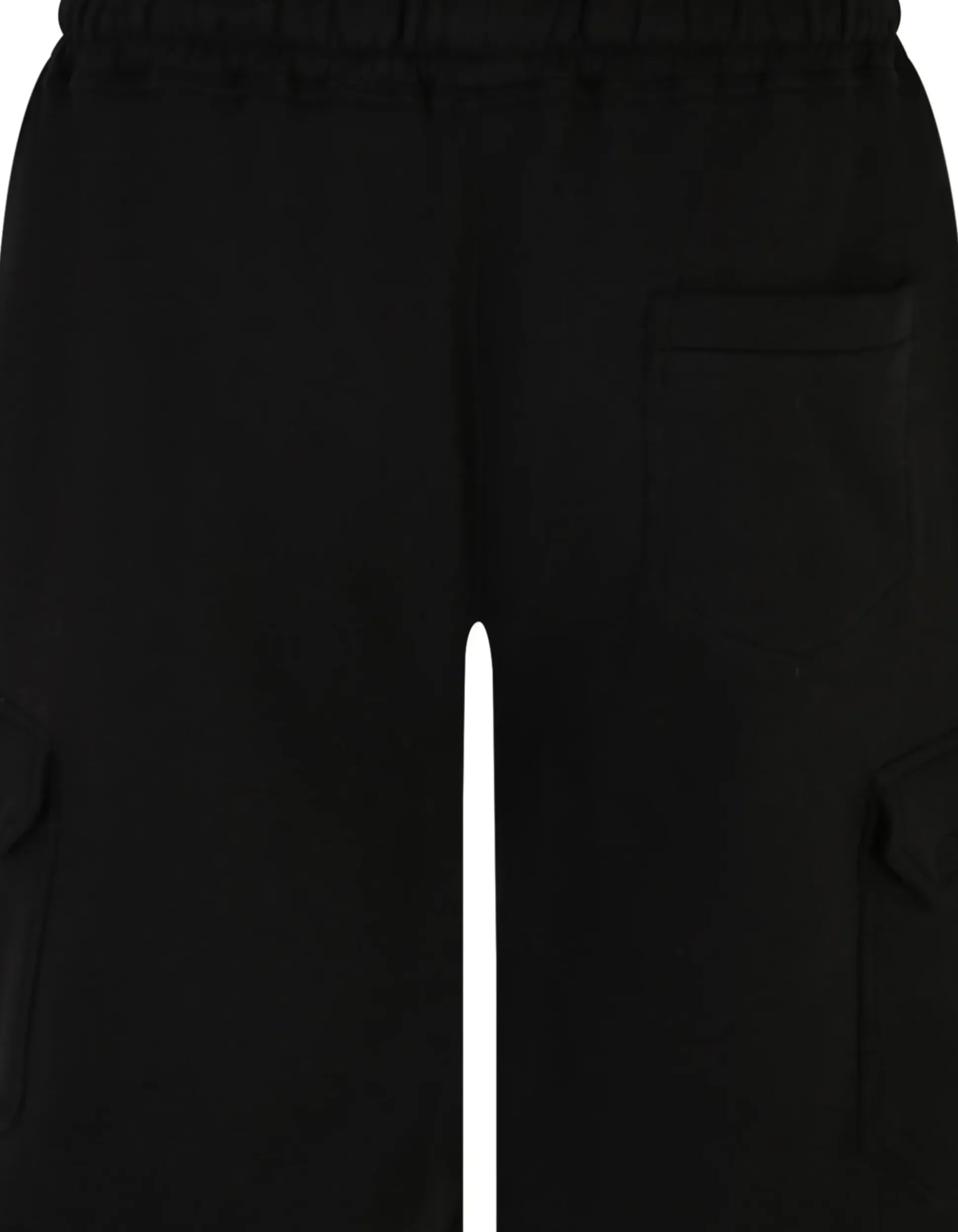 Bigdude Fleece Cargo Shorts Black