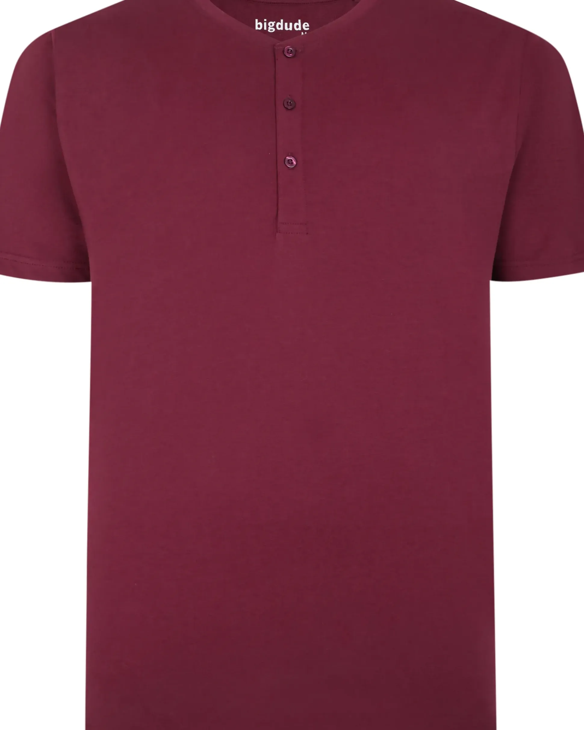 Bigdude Grandad T-Shirt Burgundy