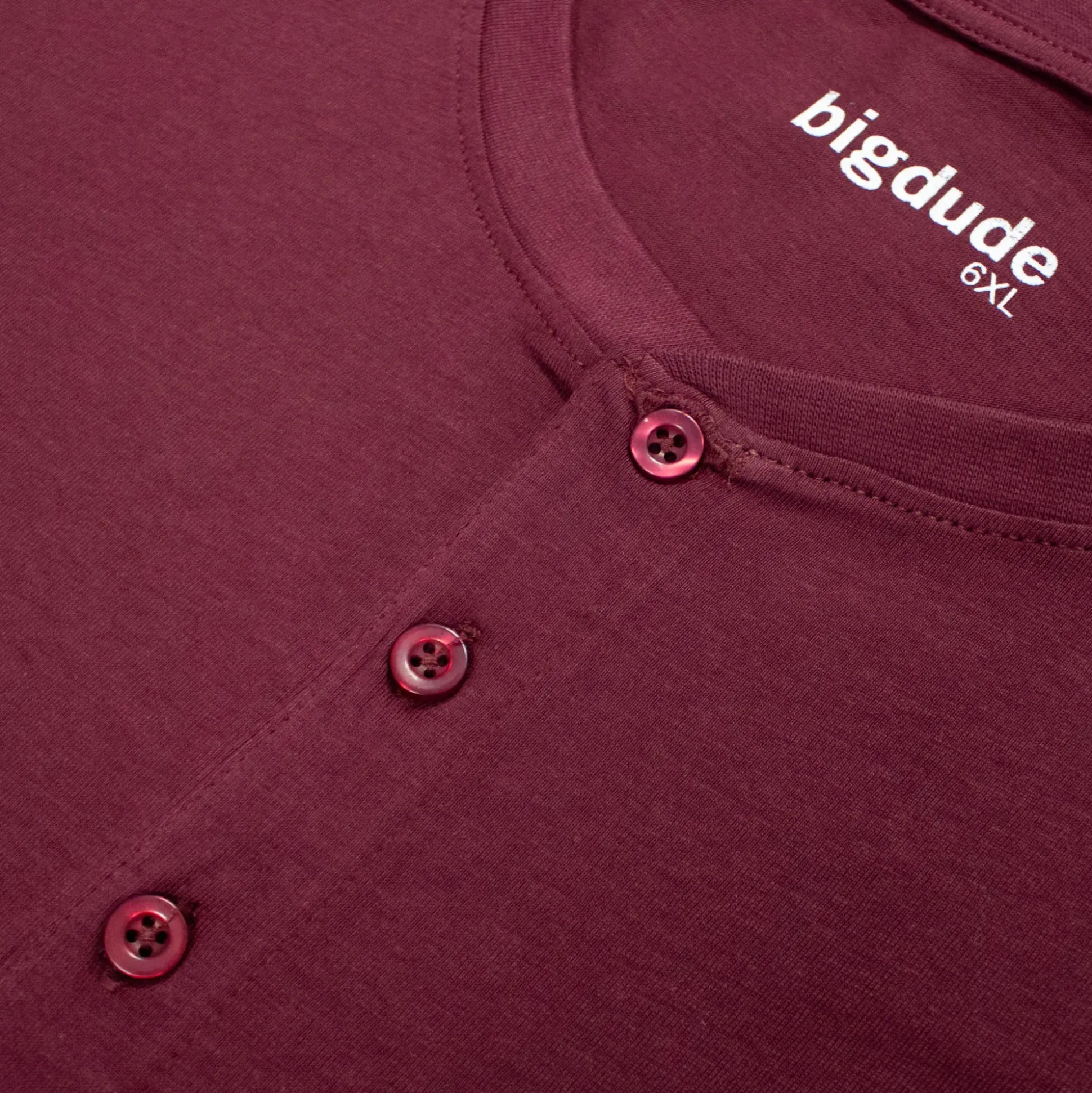 Bigdude Grandad T-Shirt Burgundy