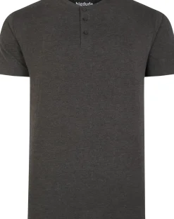 Bigdude Grandad T-Shirt Charcoal