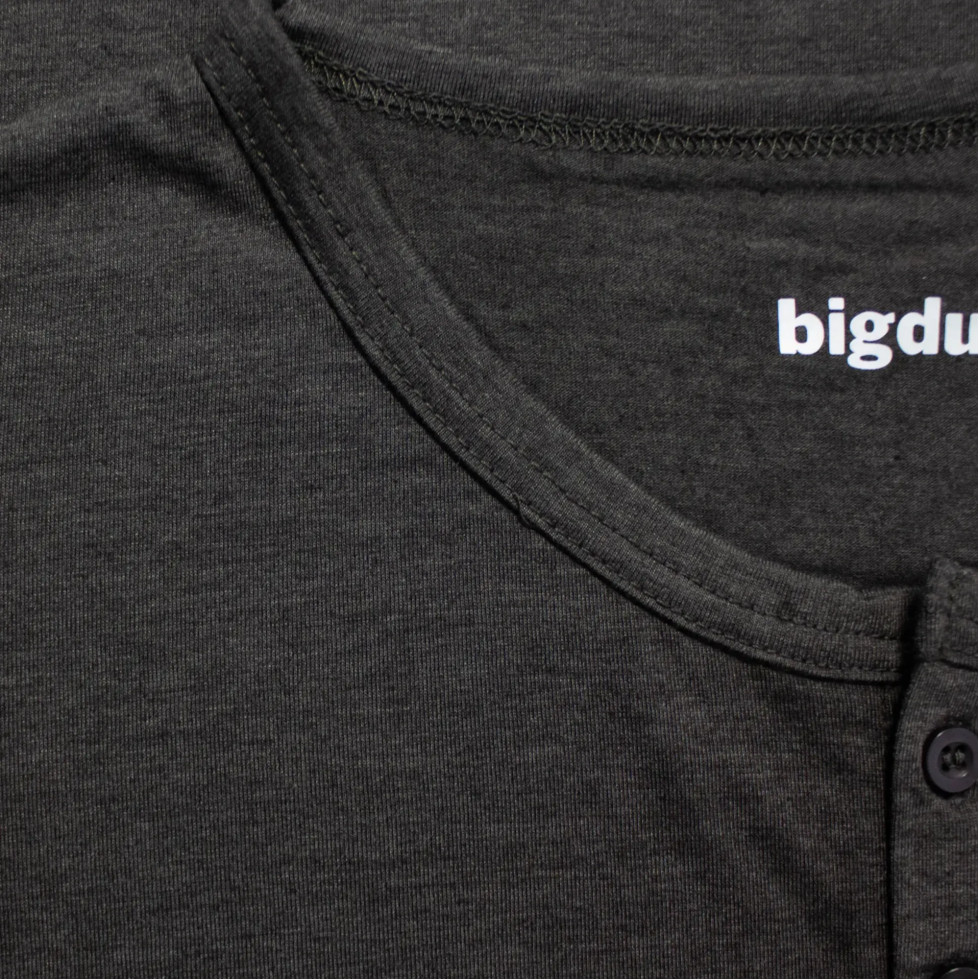Bigdude Grandad T-Shirt Charcoal