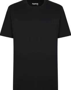 Bigdude Heavy Weight Plain T-Shirt Black