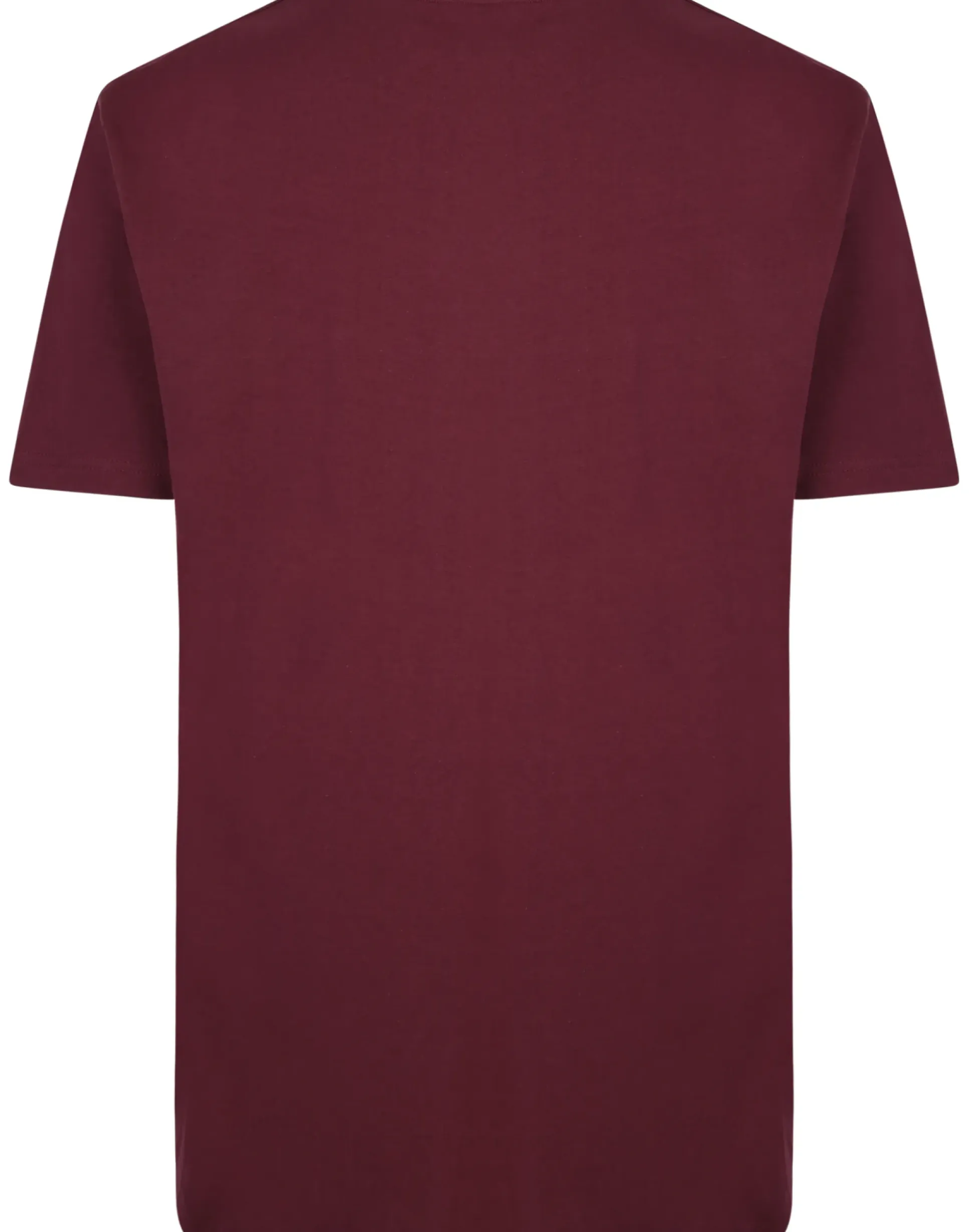 Bigdude Heavy Weight Plain T-Shirt Burgundy