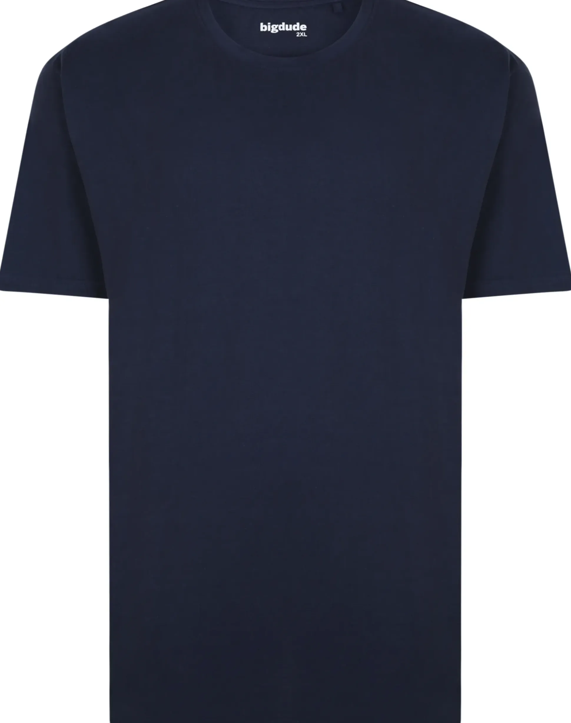 Bigdude Heavy Weight Plain T-Shirt Charcoal
