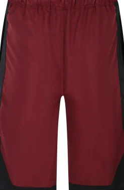 Bigdude Lightweight Active Gym Shorts Burgundy/Black