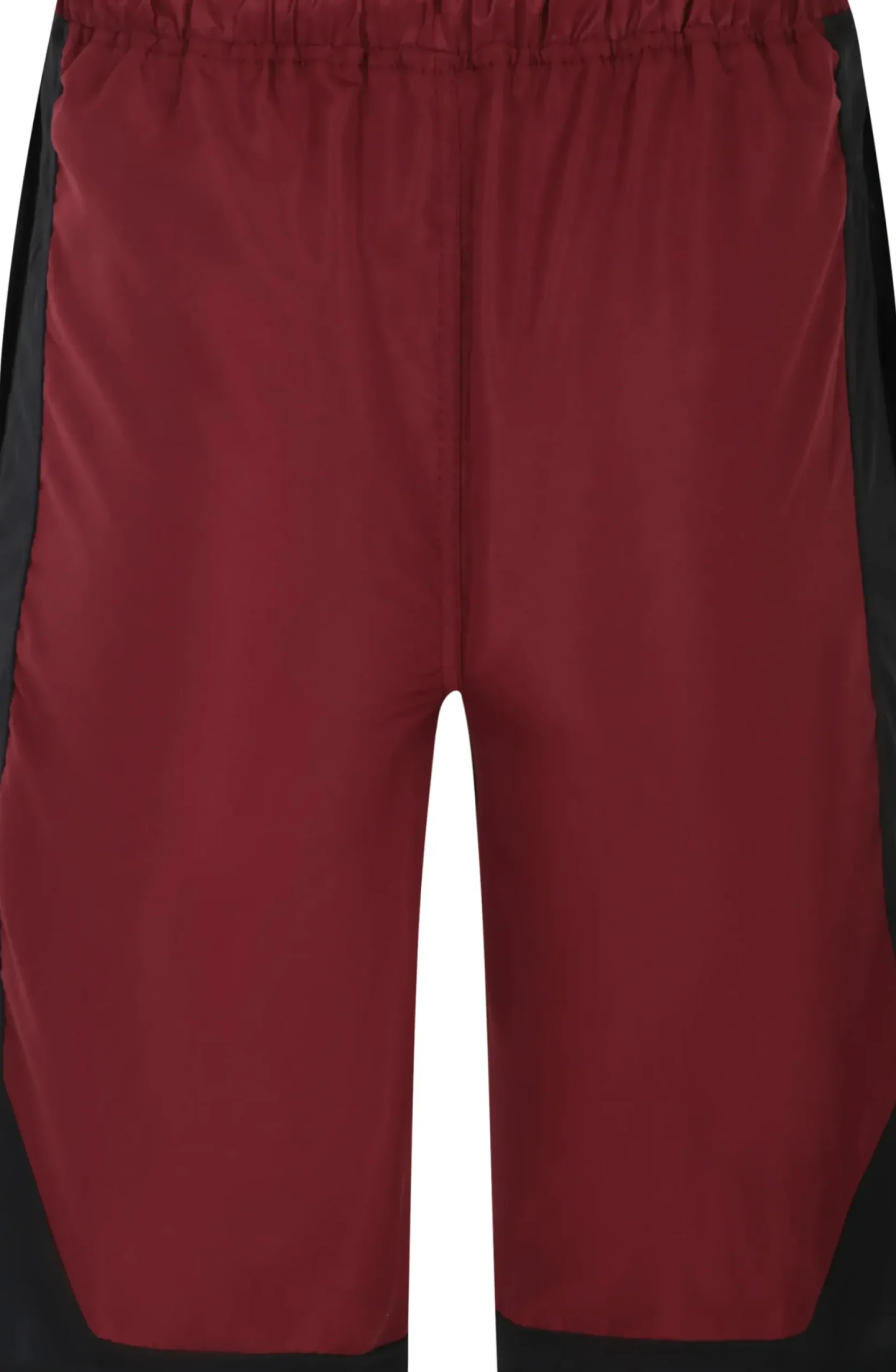 Bigdude Lightweight Active Gym Shorts Burgundy/Black