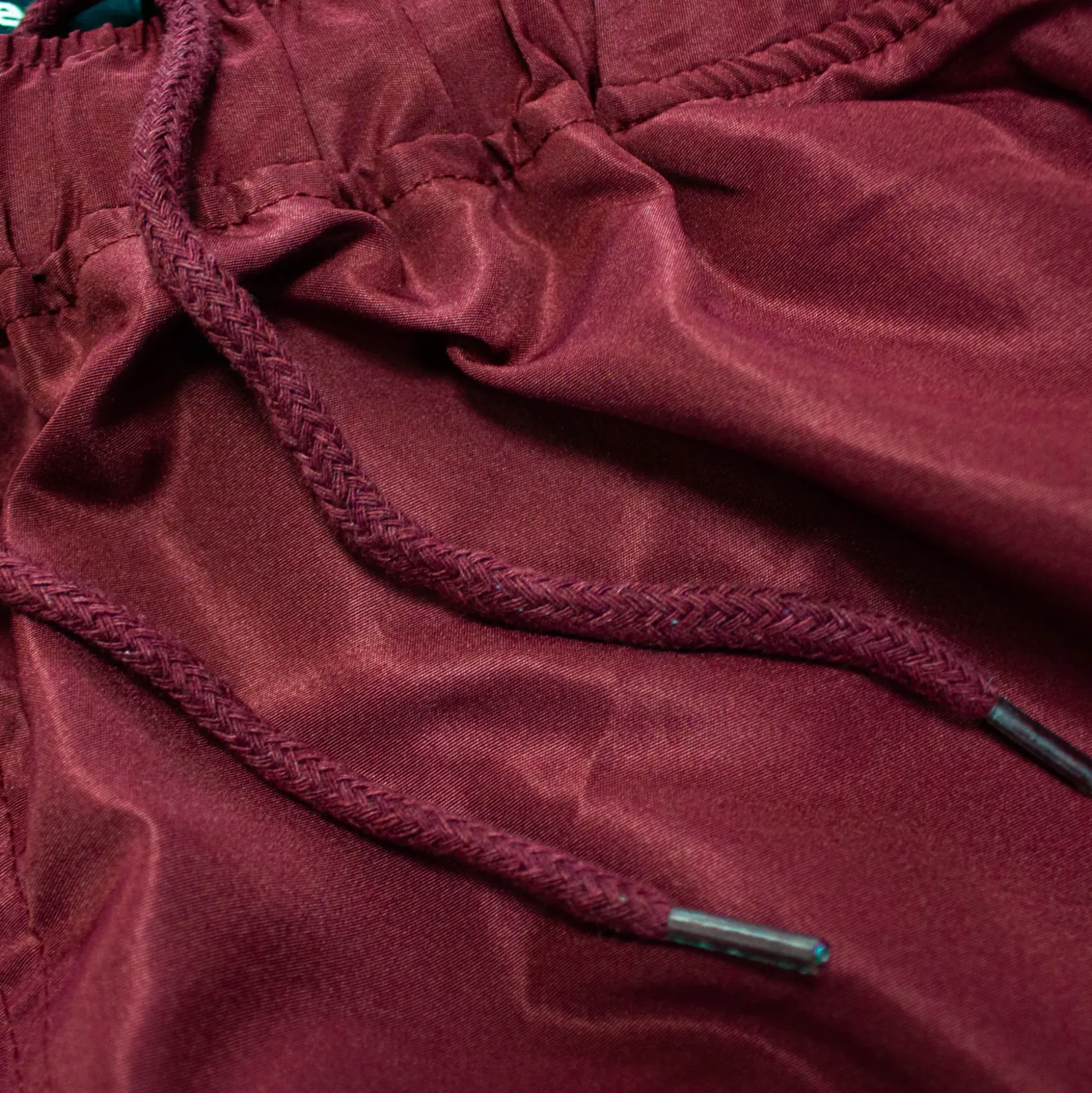Bigdude Lightweight Active Gym Shorts Burgundy/Black
