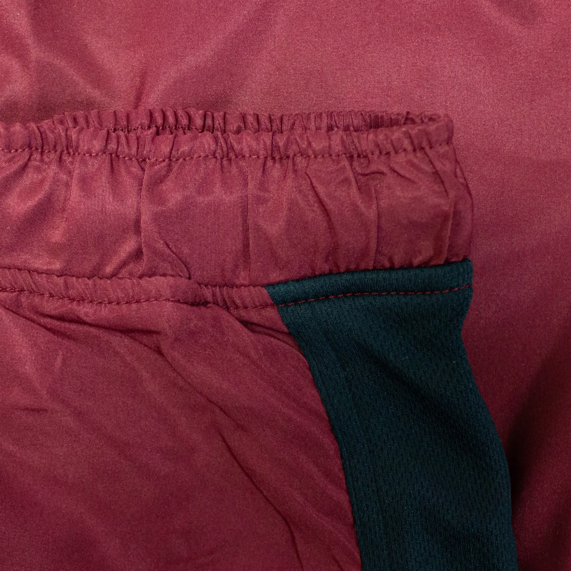 Bigdude Lightweight Active Gym Shorts Burgundy/Black