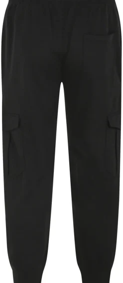 Bigdude Lightweight Cargo Joggers Black