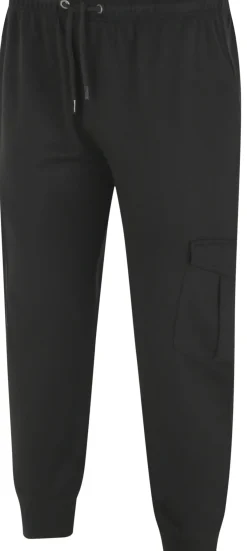 Bigdude Lightweight Cargo Joggers Black