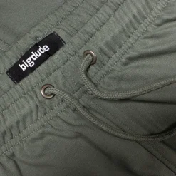Bigdude Lightweight Cargo Joggers Sage Green