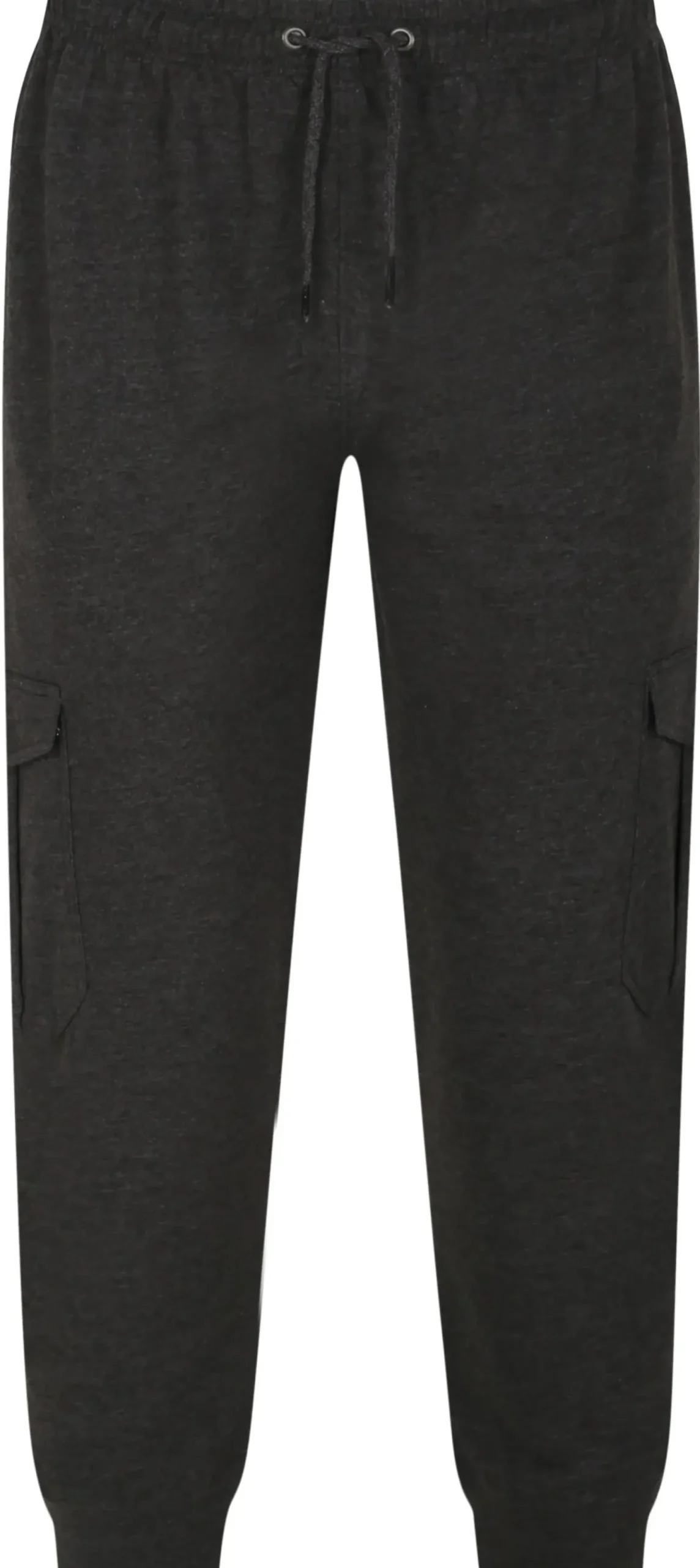 Bigdude Lightweight Cargo Joggers Charcoal