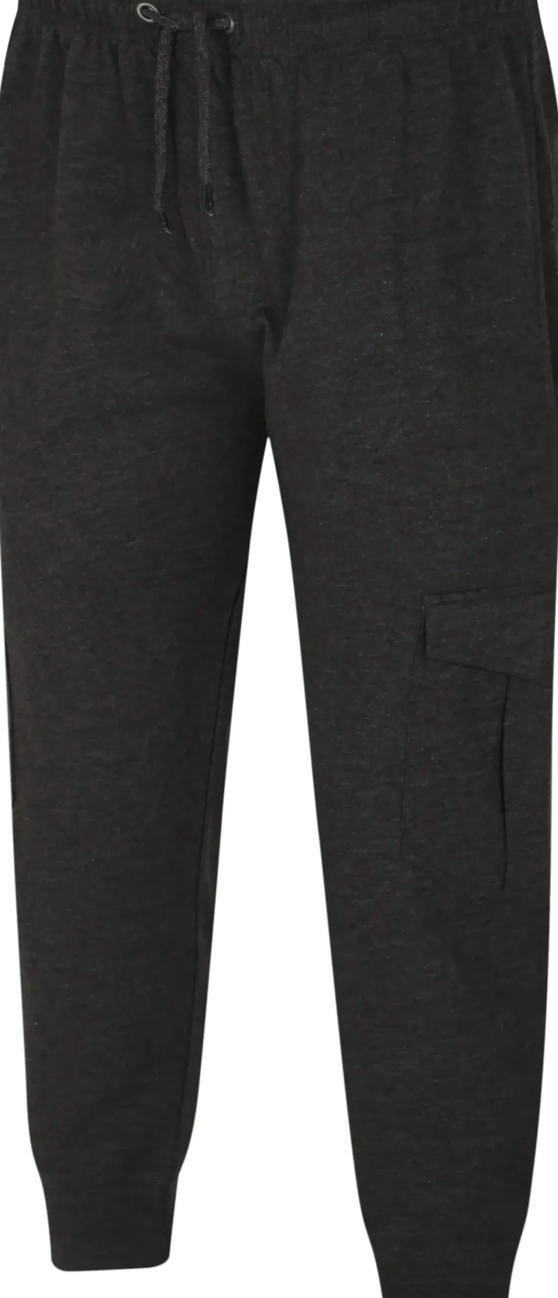 Bigdude Lightweight Cargo Joggers Charcoal