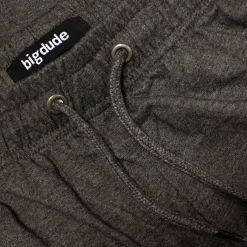 Bigdude Lightweight Cargo Joggers Charcoal
