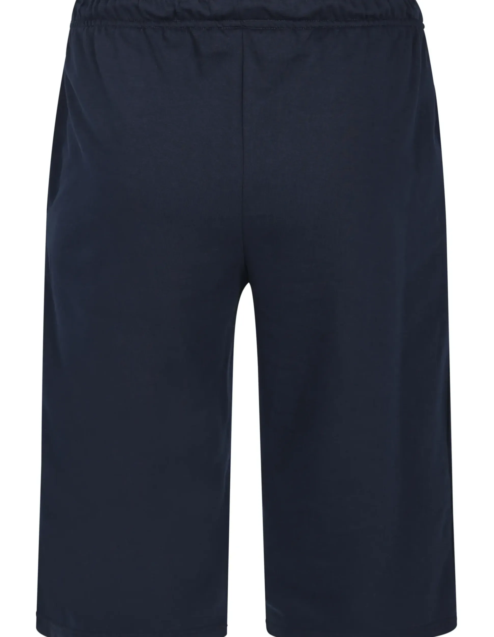 Bigdude Lightweight Cropped Loopback Joggers Navy