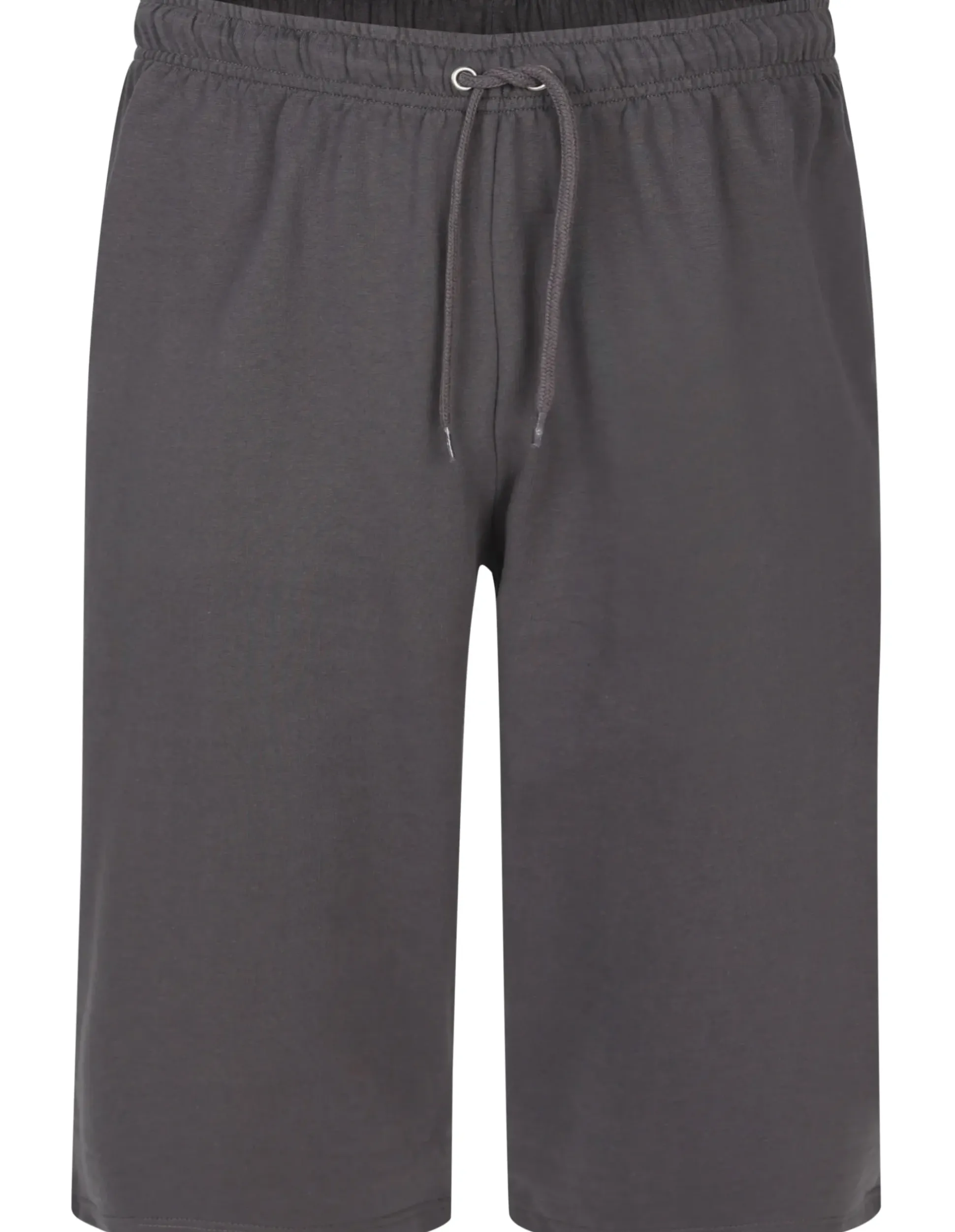 Bigdude Lightweight Cropped Loopback Joggers Charcoal