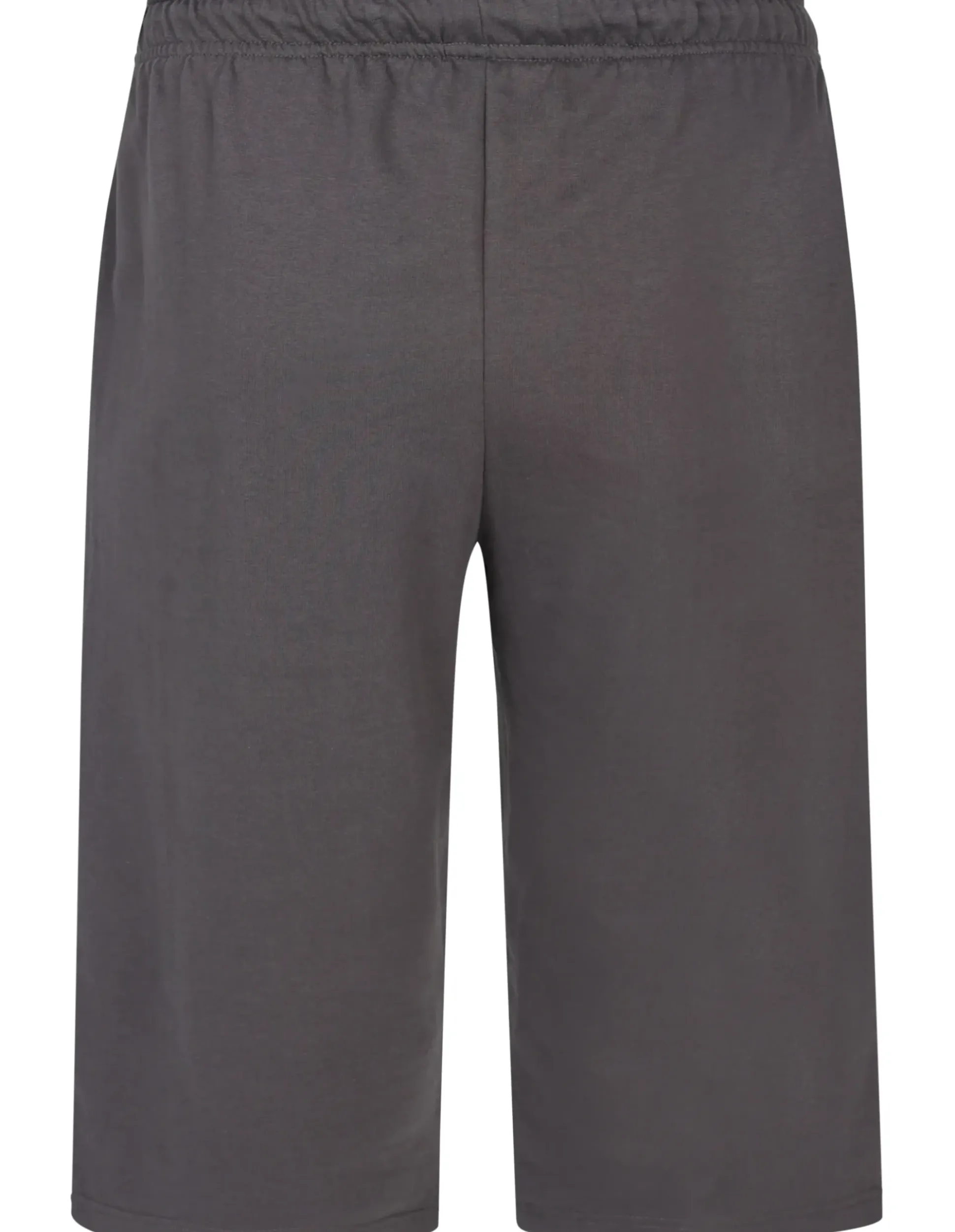 Bigdude Lightweight Cropped Loopback Joggers Charcoal