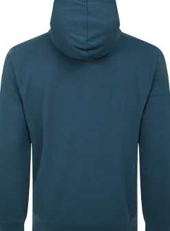 Bigdude Lightweight Half Zip Hoody Petrol