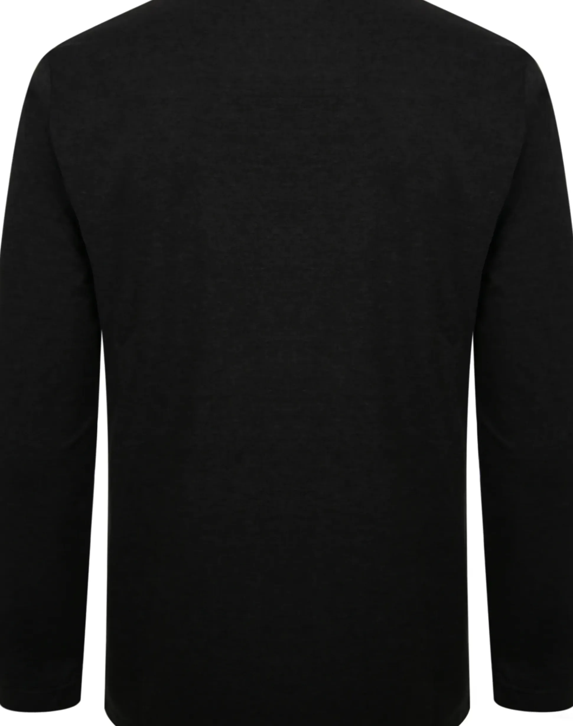 Bigdude Long Sleeve Marl T-Shirt Charcoal Tall
