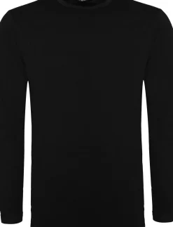 Bigdude Long Sleeve Polo Shirt Navy