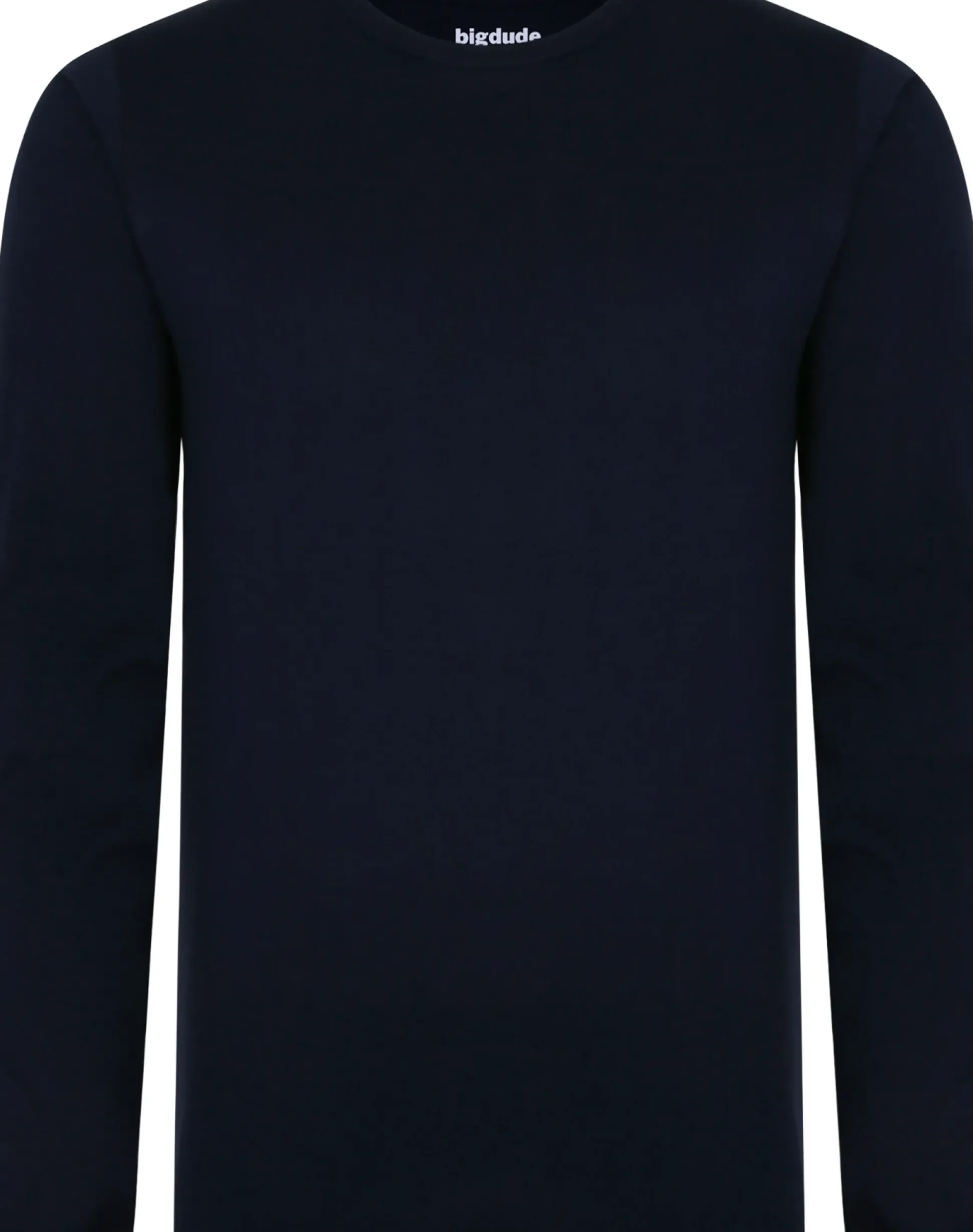 Bigdude Long Sleeve T-Shirt Navy