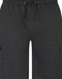 Bigdude Loopback Cargo Shorts Charcoal