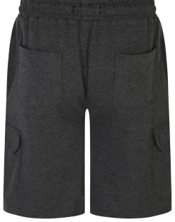 Bigdude Loopback Cargo Shorts Charcoal