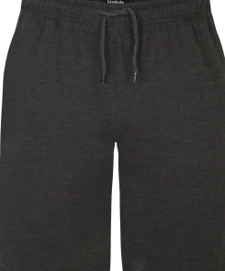 Bigdude Loopback Jogger Shorts Twin Pack Black/Charcoal