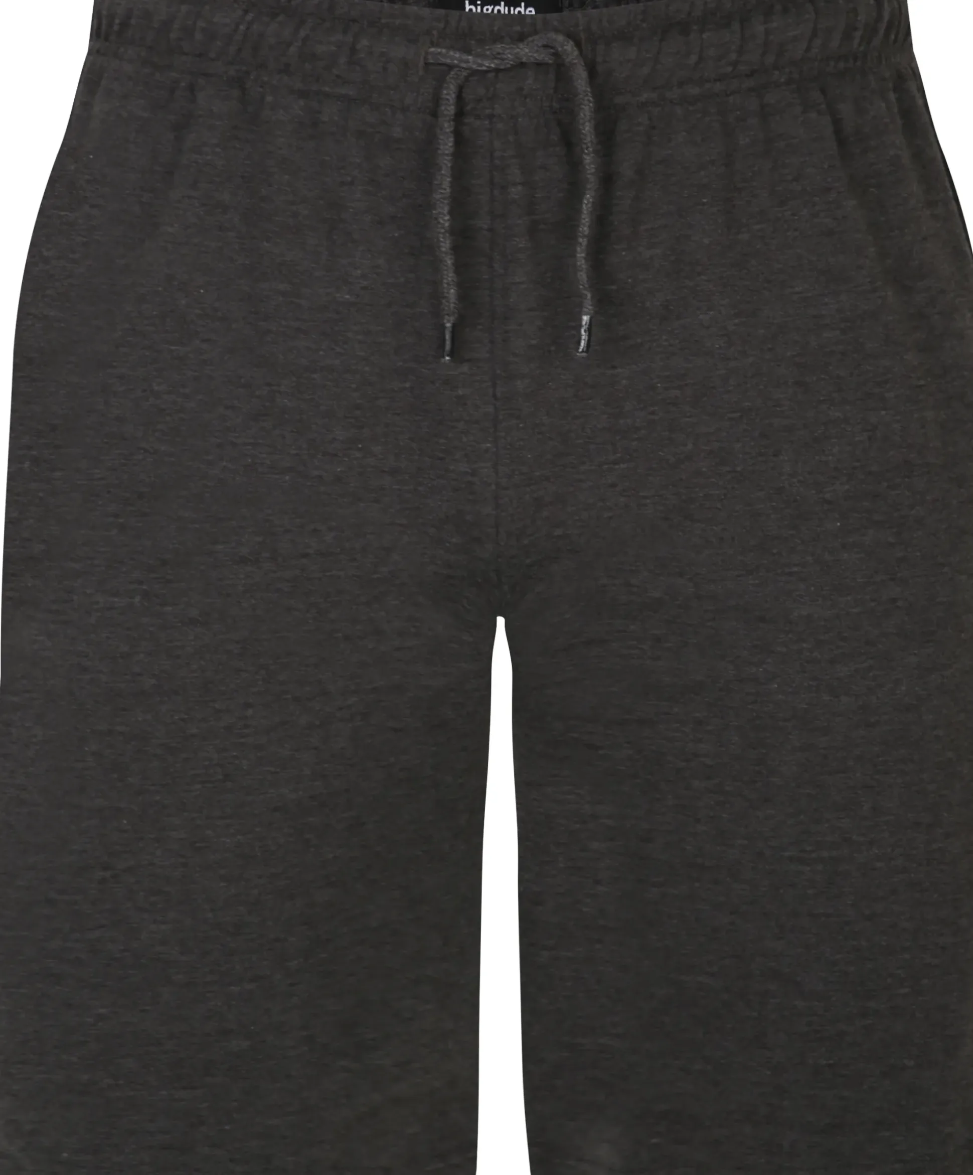 Bigdude Loopback Jogger Shorts Twin Pack Black/Charcoal