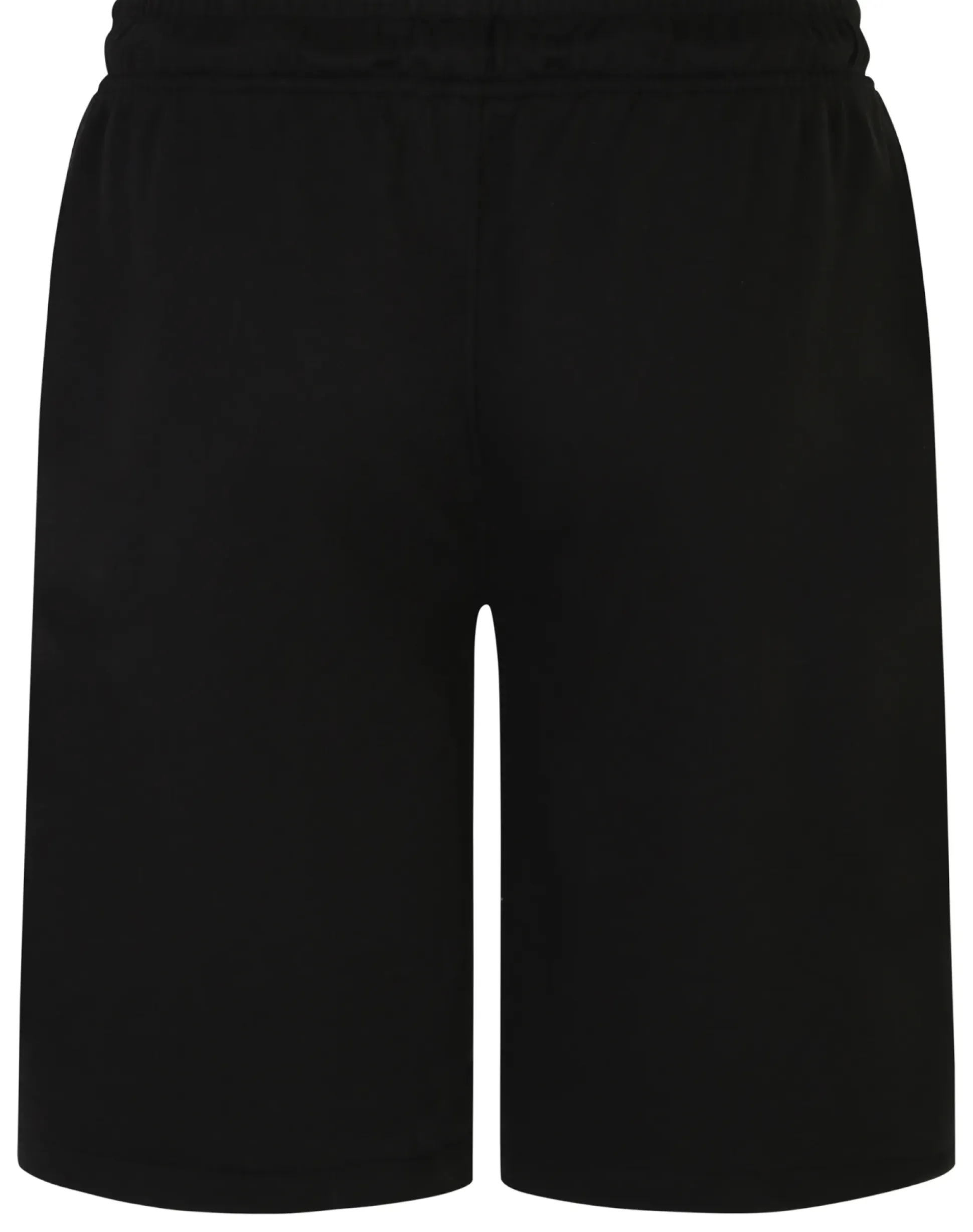 Bigdude Loop Back Jogger Shorts Black
