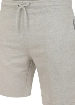 Bigdude Loop Back Jogger Shorts Grey Marl