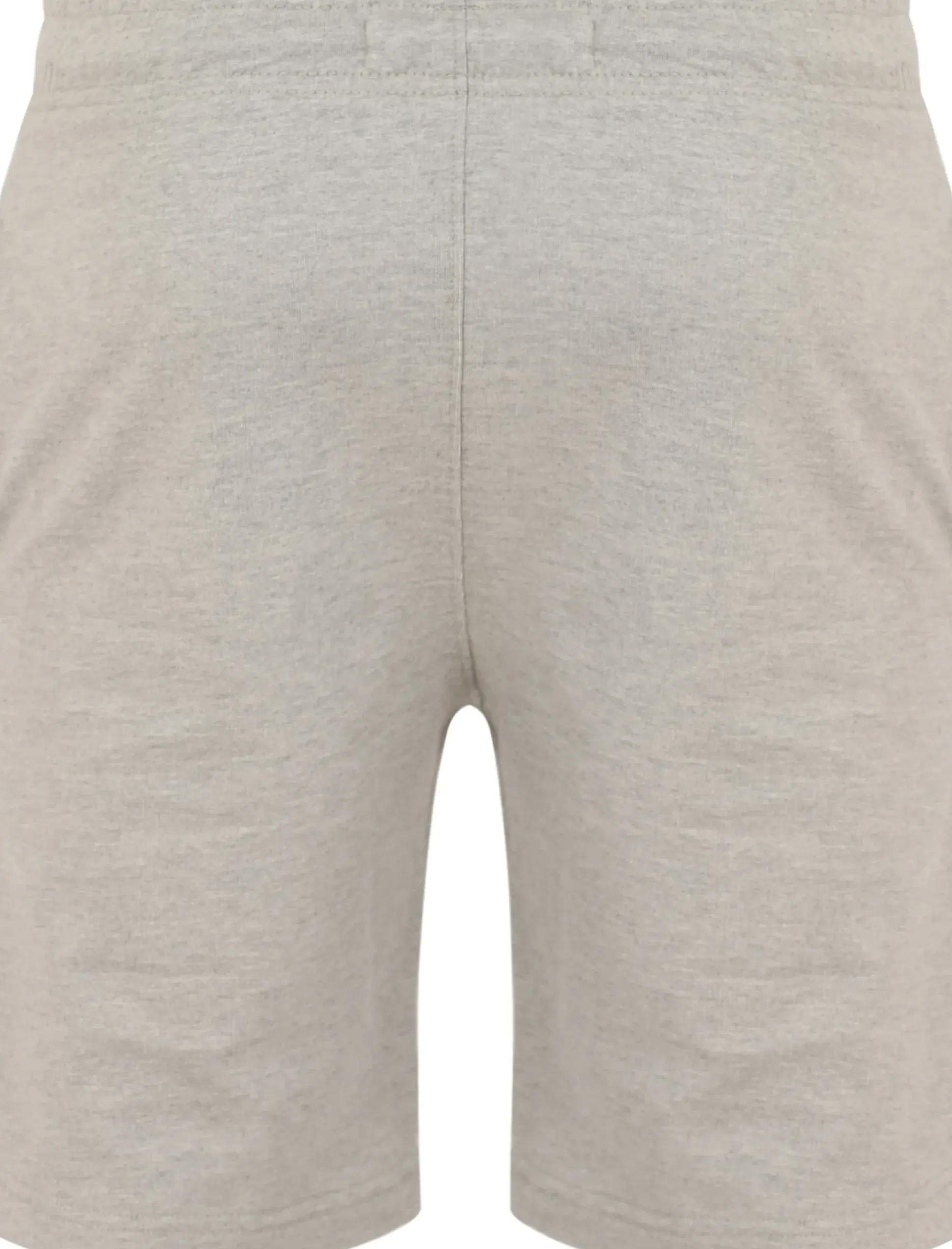 Bigdude Loop Back Jogger Shorts Grey Marl