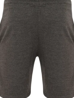 Bigdude Loop Back Jogger Shorts Charcoal