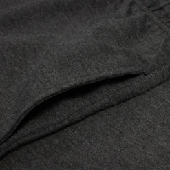 Bigdude Loop Back Jogger Shorts Charcoal