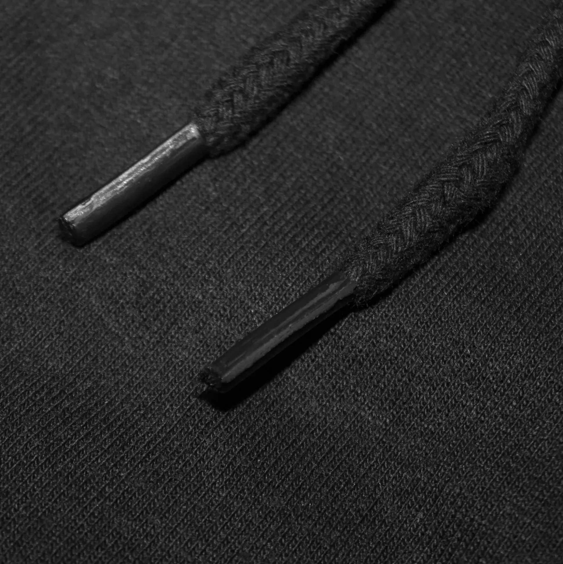 Bigdude Loop Back Sleeveless Hoody Black Tall