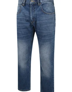 Bigdude Non Stretch Loose Fit Jeans Dark Wash
