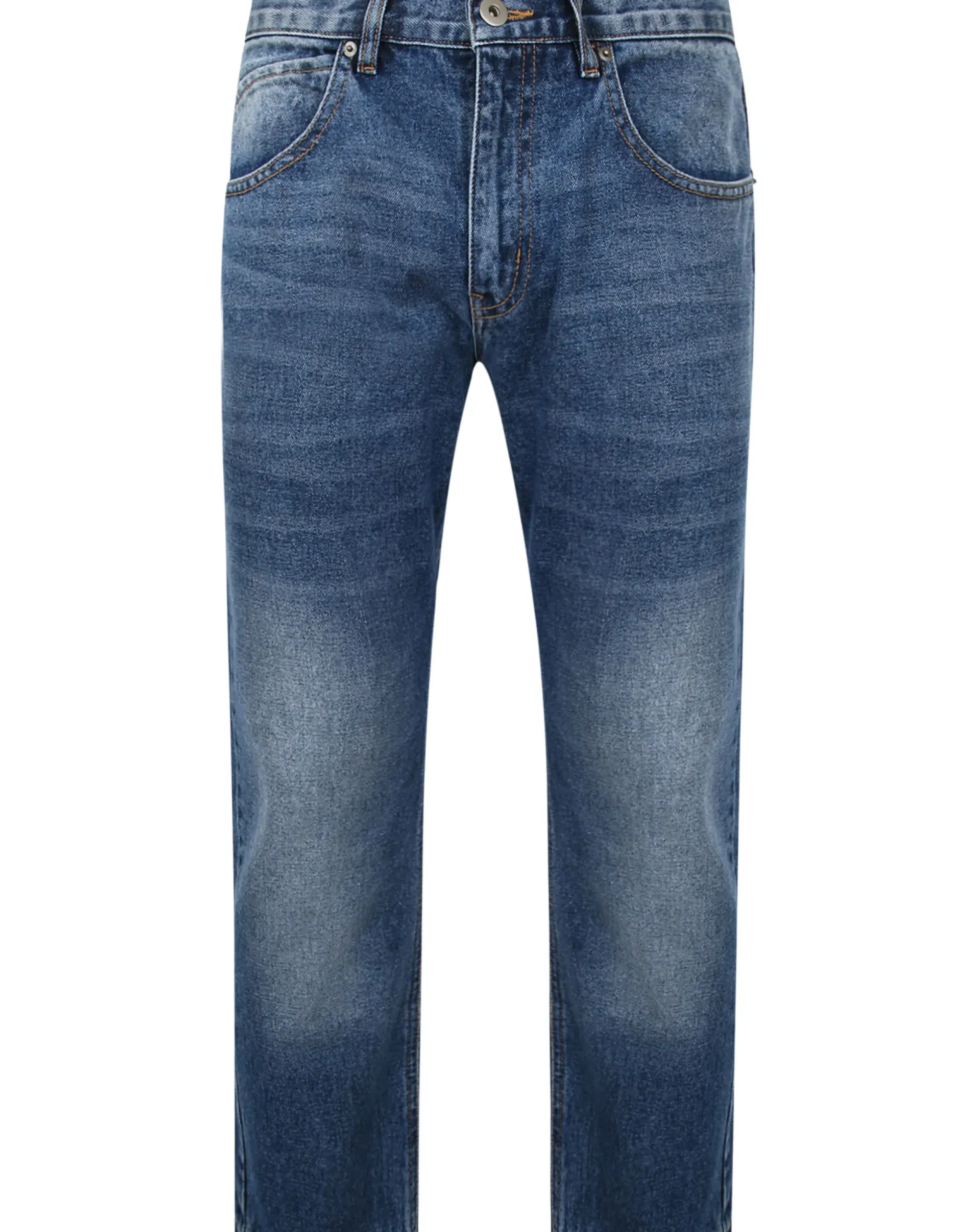 Bigdude Non Stretch Loose Fit Jeans Dark Wash
