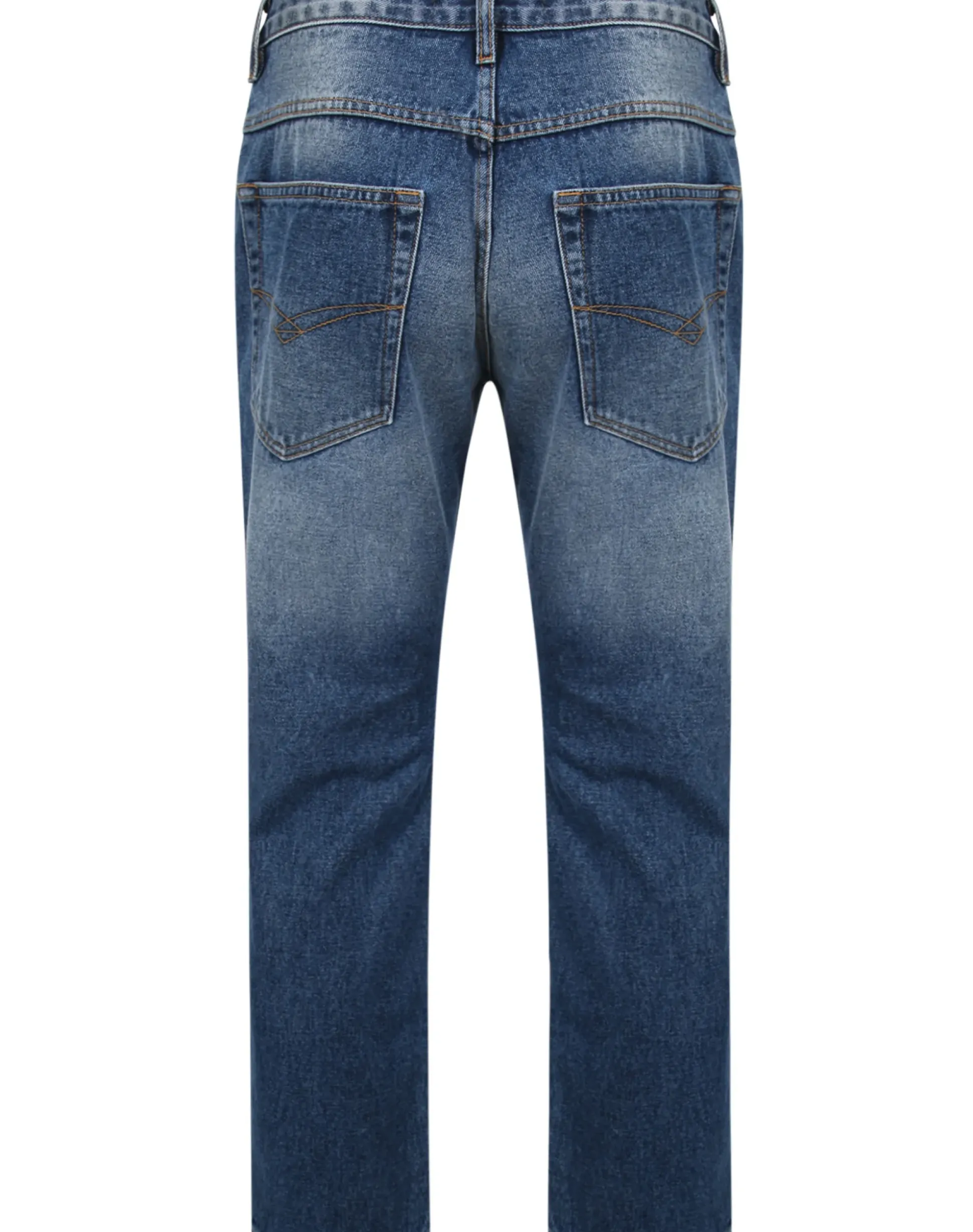 Bigdude Non Stretch Loose Fit Jeans Dark Wash