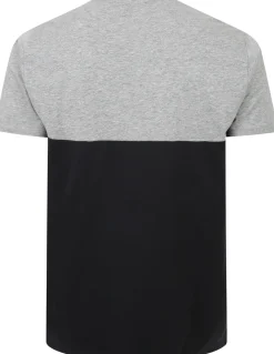 Bigdude NYC Print Cut & Sew T-Shirt Grey