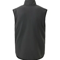 Bigdude Nylon Polar Fleece Gilet Black/Charcoal